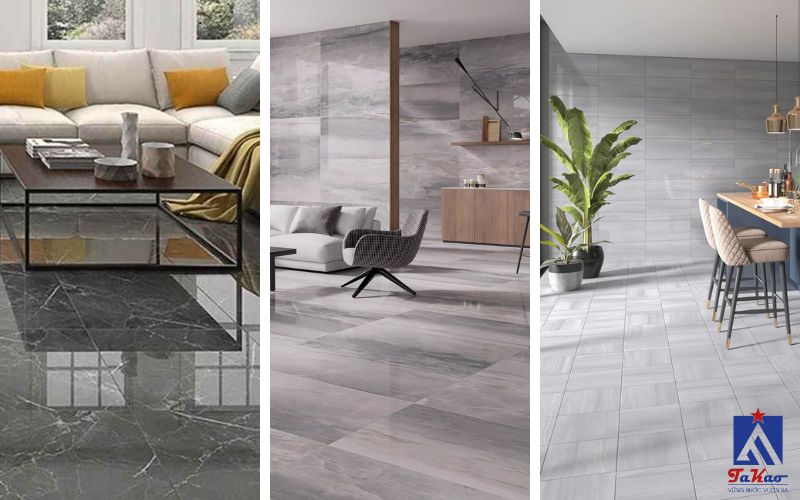 Gạch granite, gạch porcelain và gạch ceramic